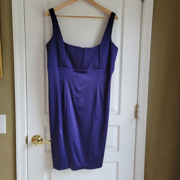 calvin klein purple satin dress VINTAGE 2000S CALVIN KLEIN SATIN DRESS, GREAT FOR